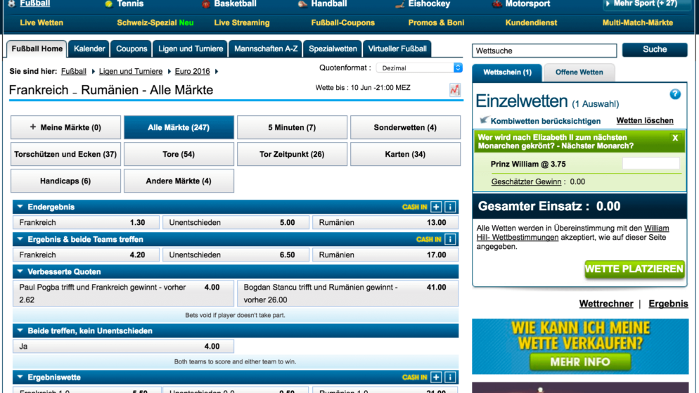 William Hill App