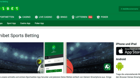 Unibet App für iPhone und Android im Test