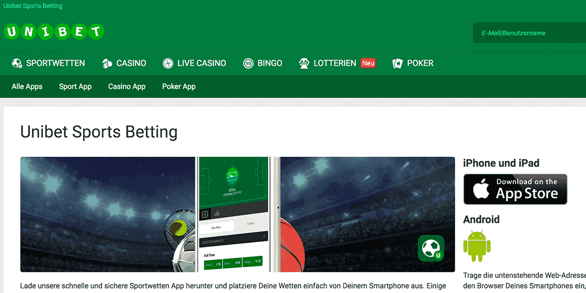 unibet app