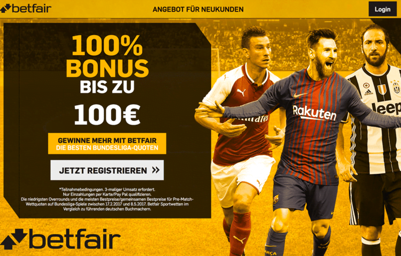 betfair bonus