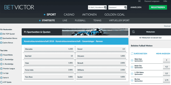Betvictor Formel 1 Wetten Betvictor Formel 1 Wetten