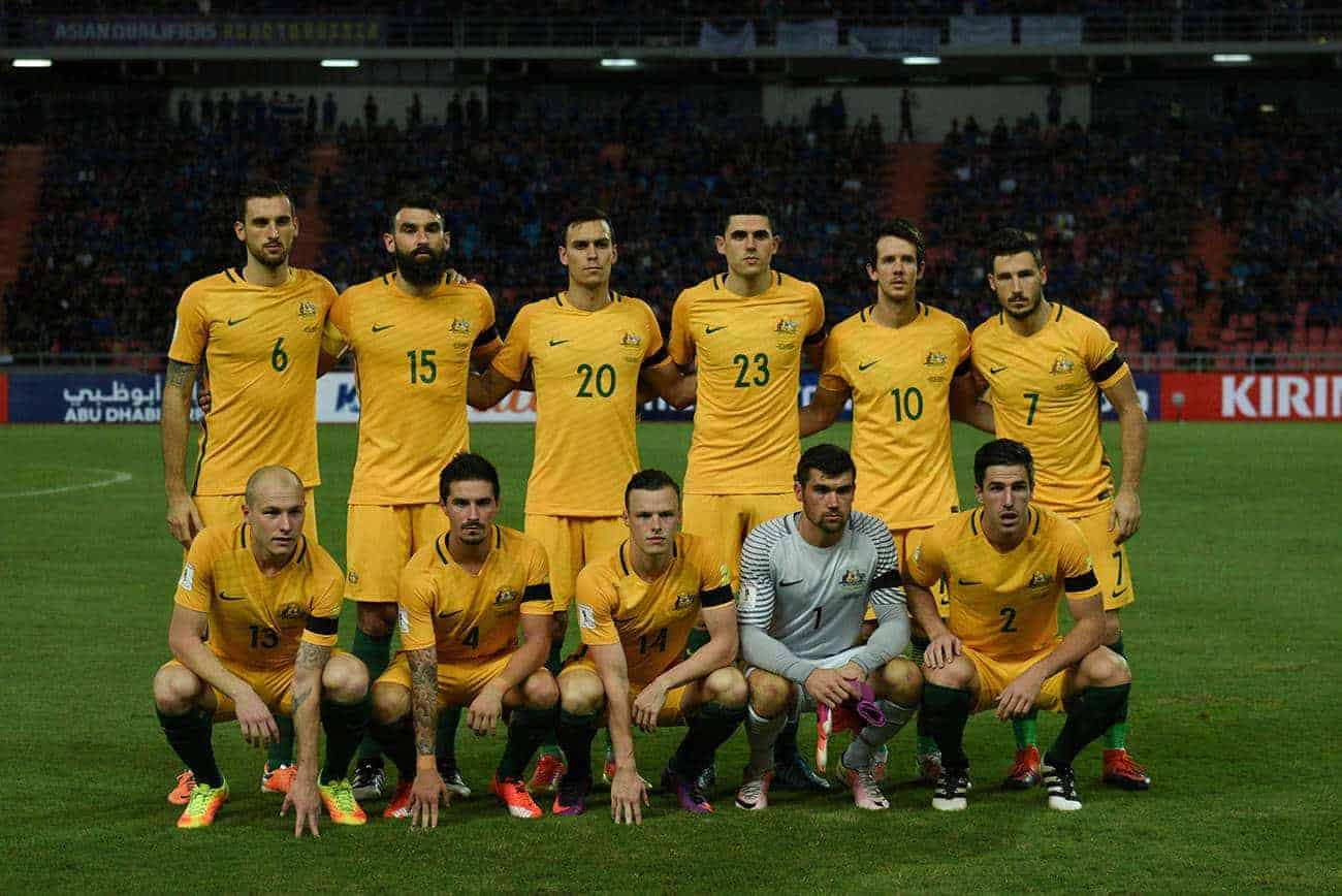 Welche Chance hat Australien, bei der kommenden Fußball WM 2018 Gruppensieger zu werden? Wie hoch sind die Chancen, dass Australien bei der kommenden Fußball WM 2018 Gruppensieger wird?
