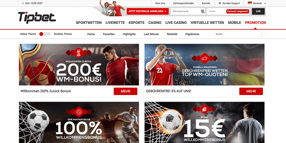 Tipbet Aktionen Tipbet Aktionen