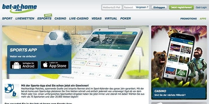 Bet at Home App Bet at Home App