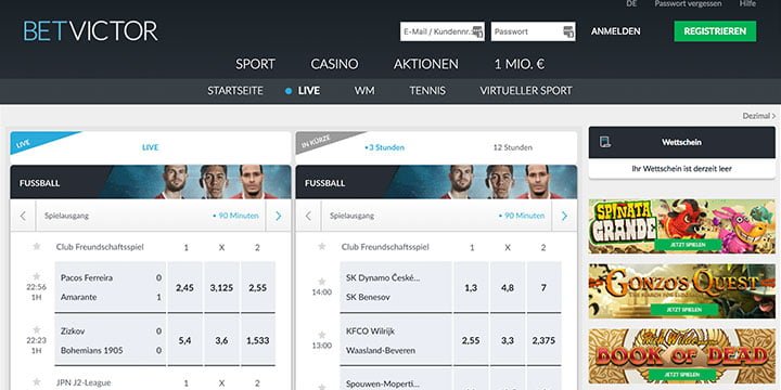 Betvictor Live Wetten Betvictor Live Wetten