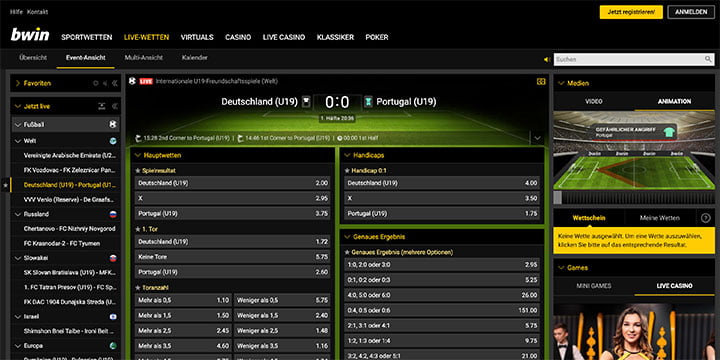 Bwin In-Play Bwin In-Play
