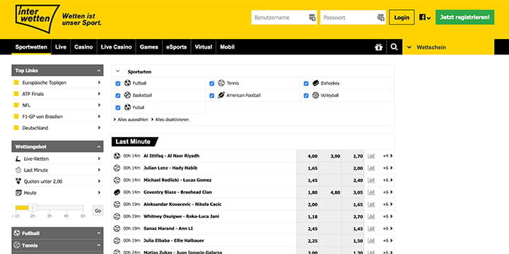 Interwetten Last Minute Interwetten Last Minute