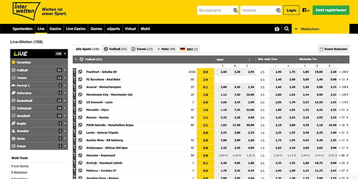 Interwetten Live Wetten Interwetten Live Wetten