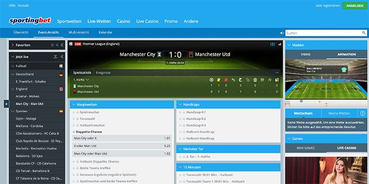 Sportingbet Inplay Sportinbet Inplay