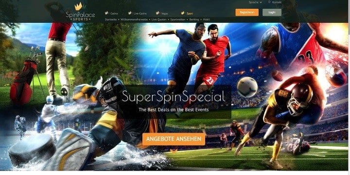 Spin Sports Aktionen Spin Sports Aktionen
