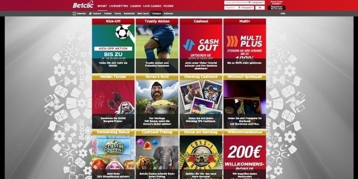 Betclic Aktionen