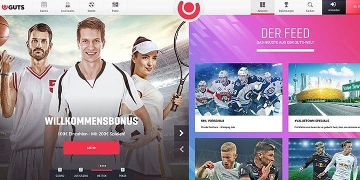Guts Sportwetten Aktionen