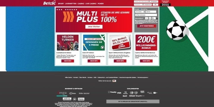 startbildschirm betclic