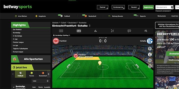 Betway In Play Betway In Play