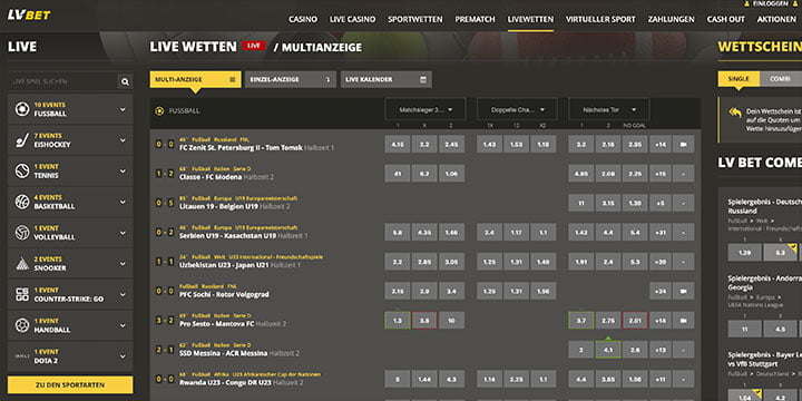 LVBet Live Wetten LVBet Live Wetten