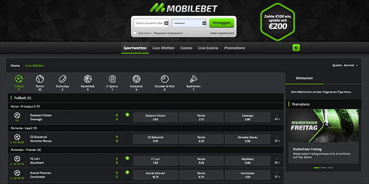 Mobilebet Live Wetten Mobilebet Live Wetten