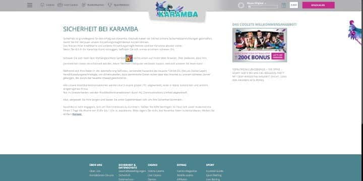 Karamba Sportwetten Sicherheit Karamba Sportwetten Sicherheit