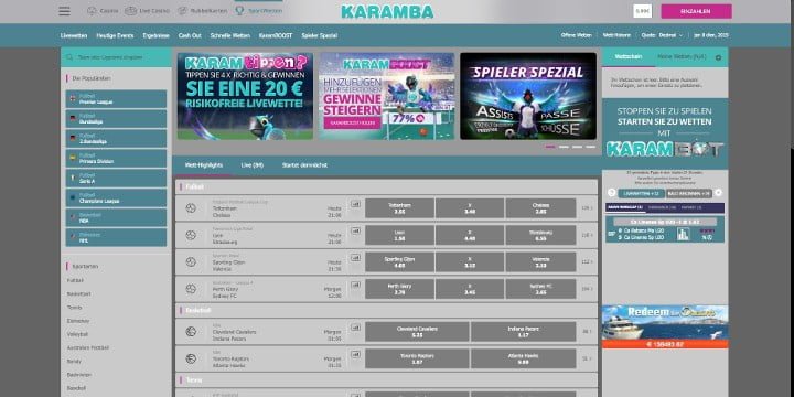 Karamba Sportwetten Karamba Sportwetten