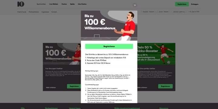 10Bet Willkommensbonus 10Bet Willkommensbonus
