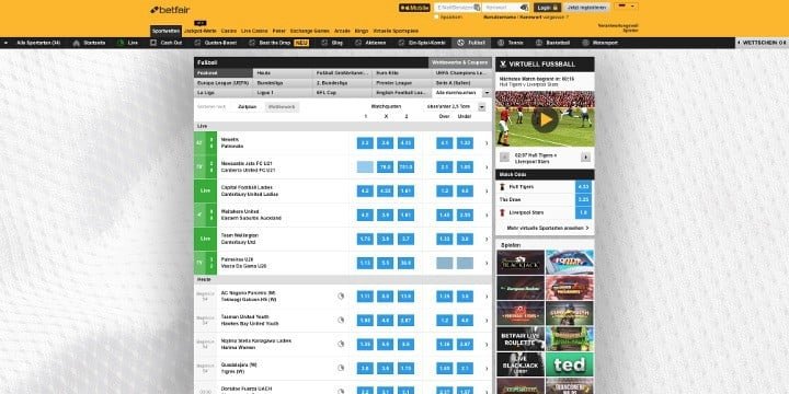 Betfair Fußball Wetten Betfair Fußball Wetten