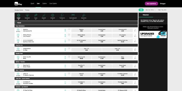 MoPlay Live Wetten MoPlay Live Wetten