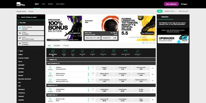MoPlay Sportwetten MoPlay Sportwetten