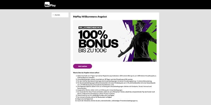 MoPlay Bonus MoPlay Bonus