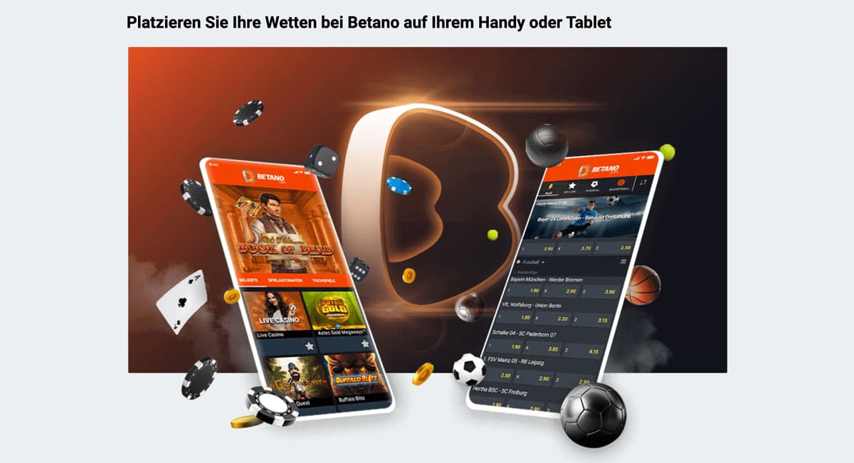 Betano Sportwetten App