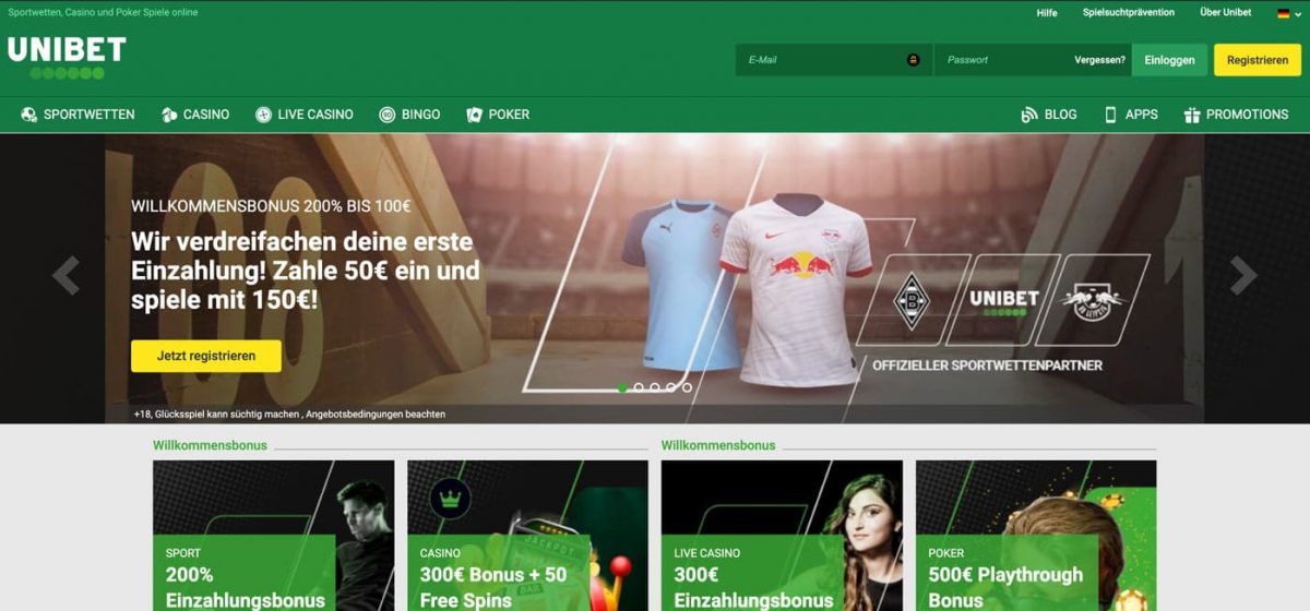Unibet Bonus