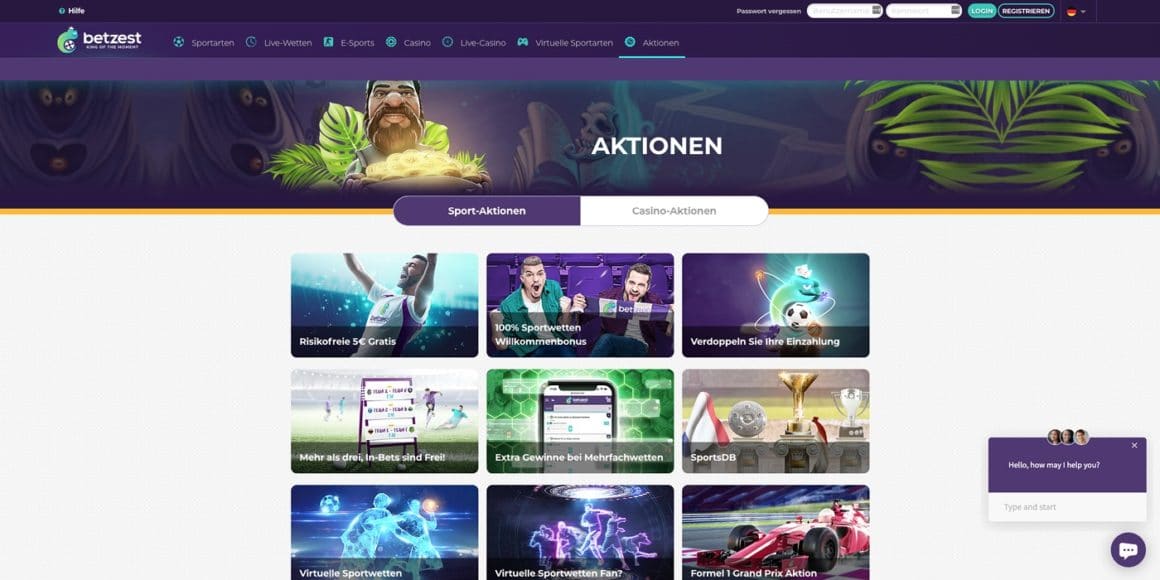 Betzest Bonus Aktionen