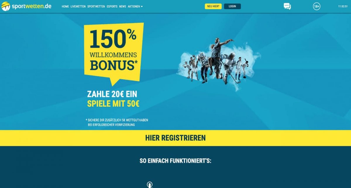 Sportwetten.de Bonus