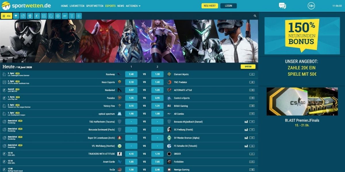Sportwetten.de eSports
