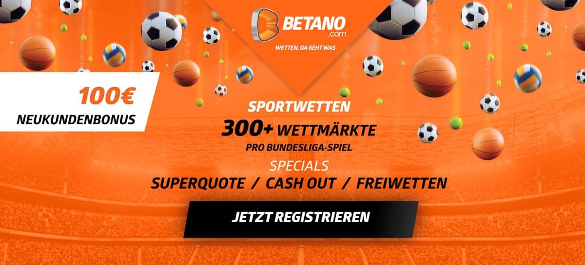 Kreditkarten Wetten über Betano