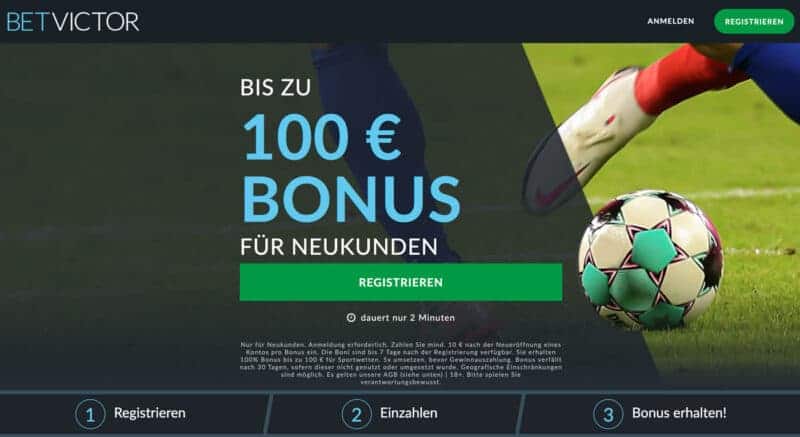 Betvictor Bonus