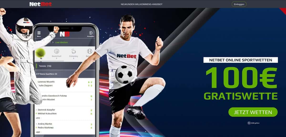 Netbet Sportwetten Bonus