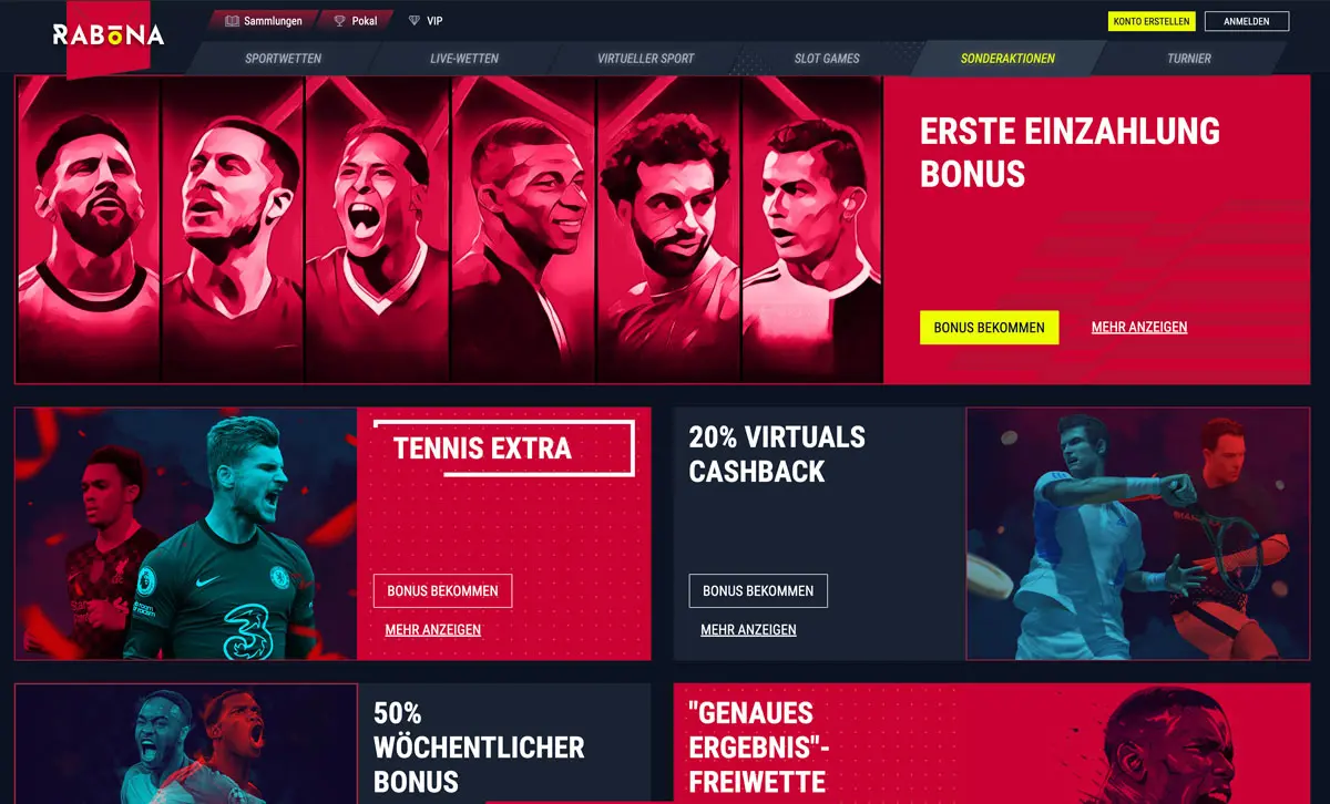 rabona betting