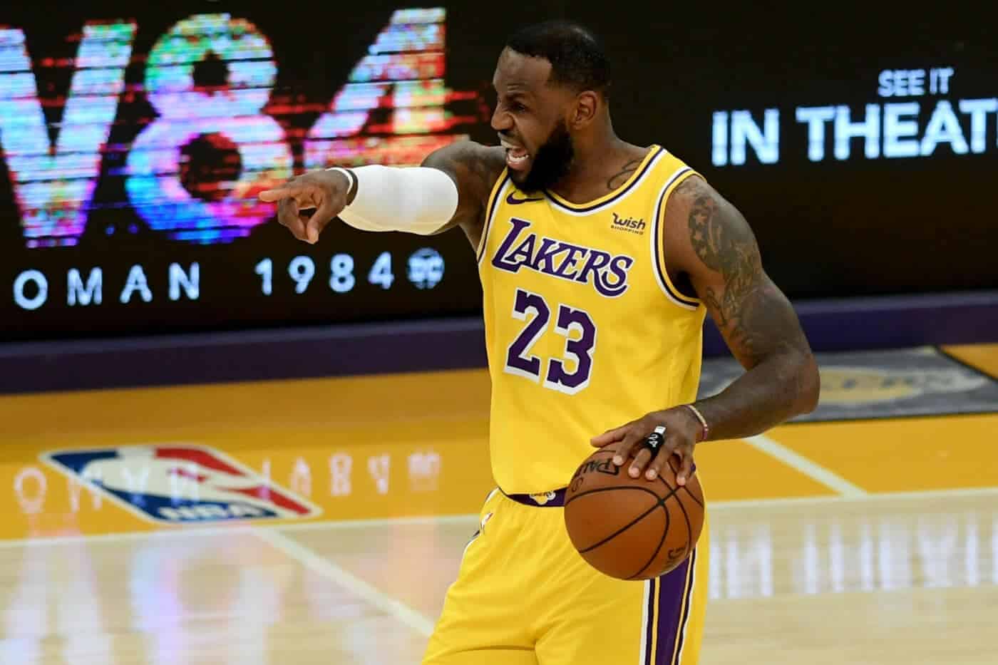 LA Lakers LeBron James