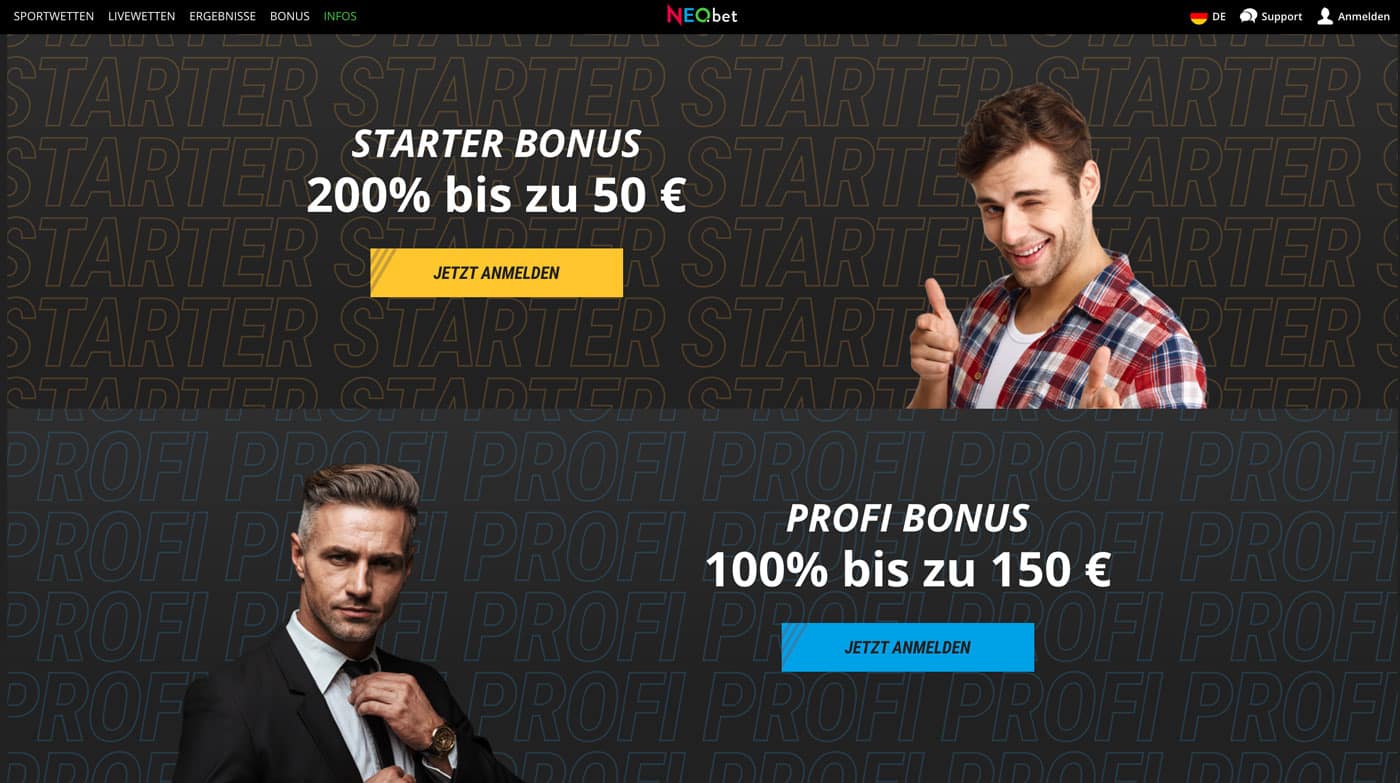 NEO.bet Bonus
