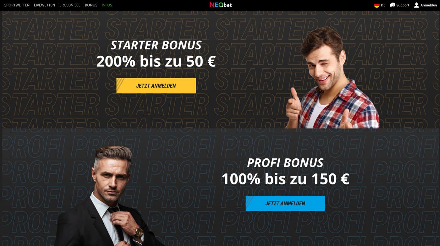 NEO.bet Bonus