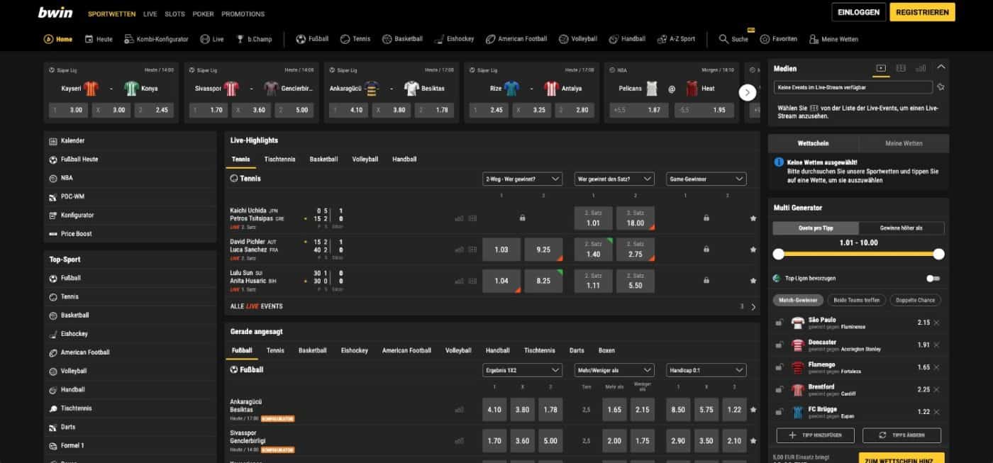 Bwin Sportwetten