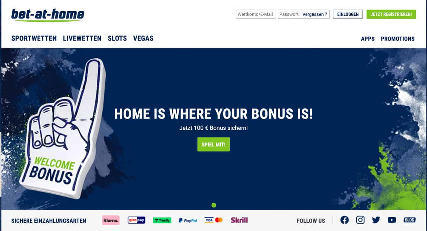 Bet at Home Bonus