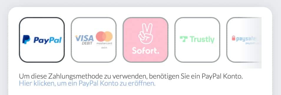 BildBet Zahlungsmöglichkeiten