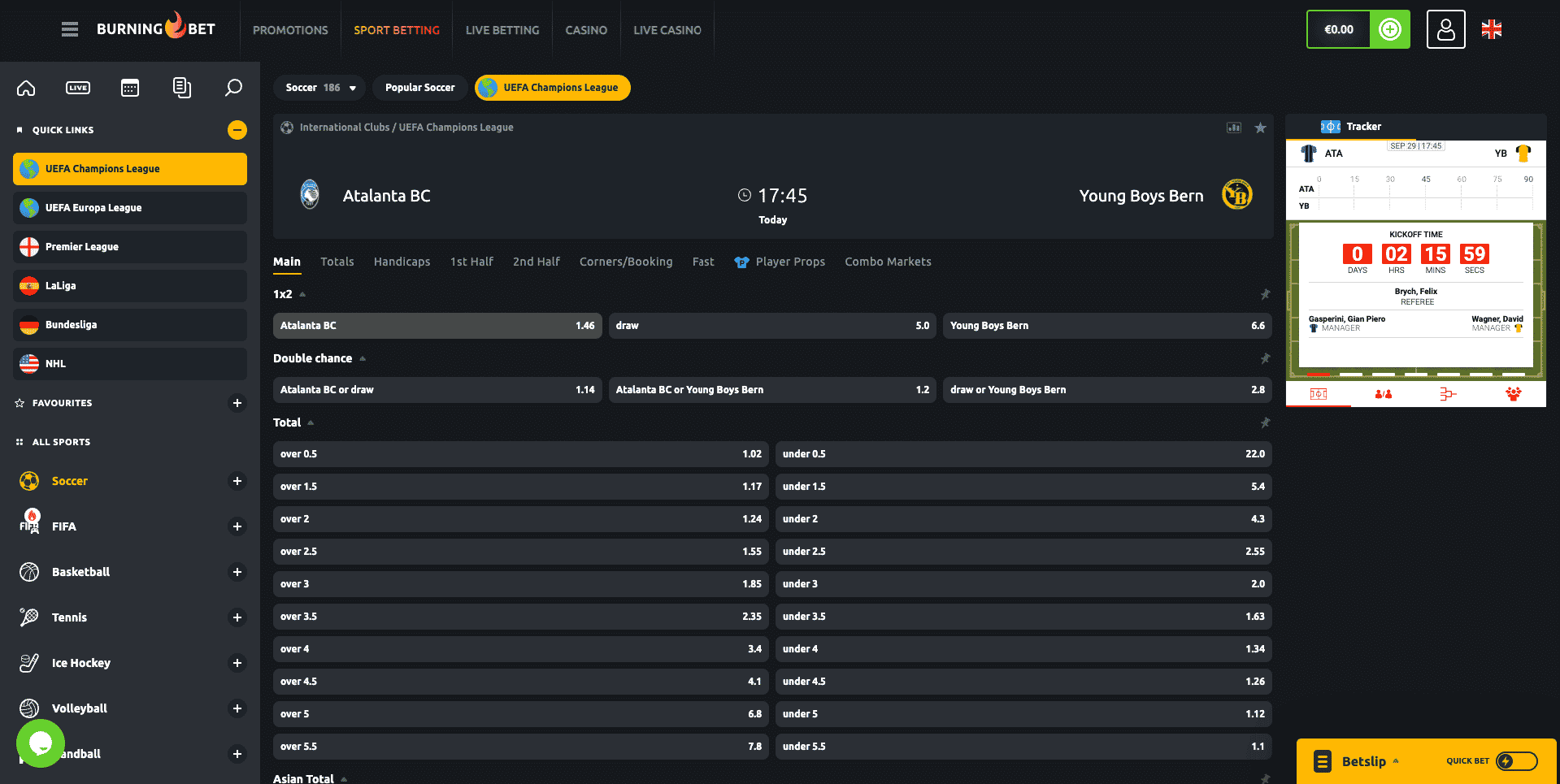 Burningbet spielen