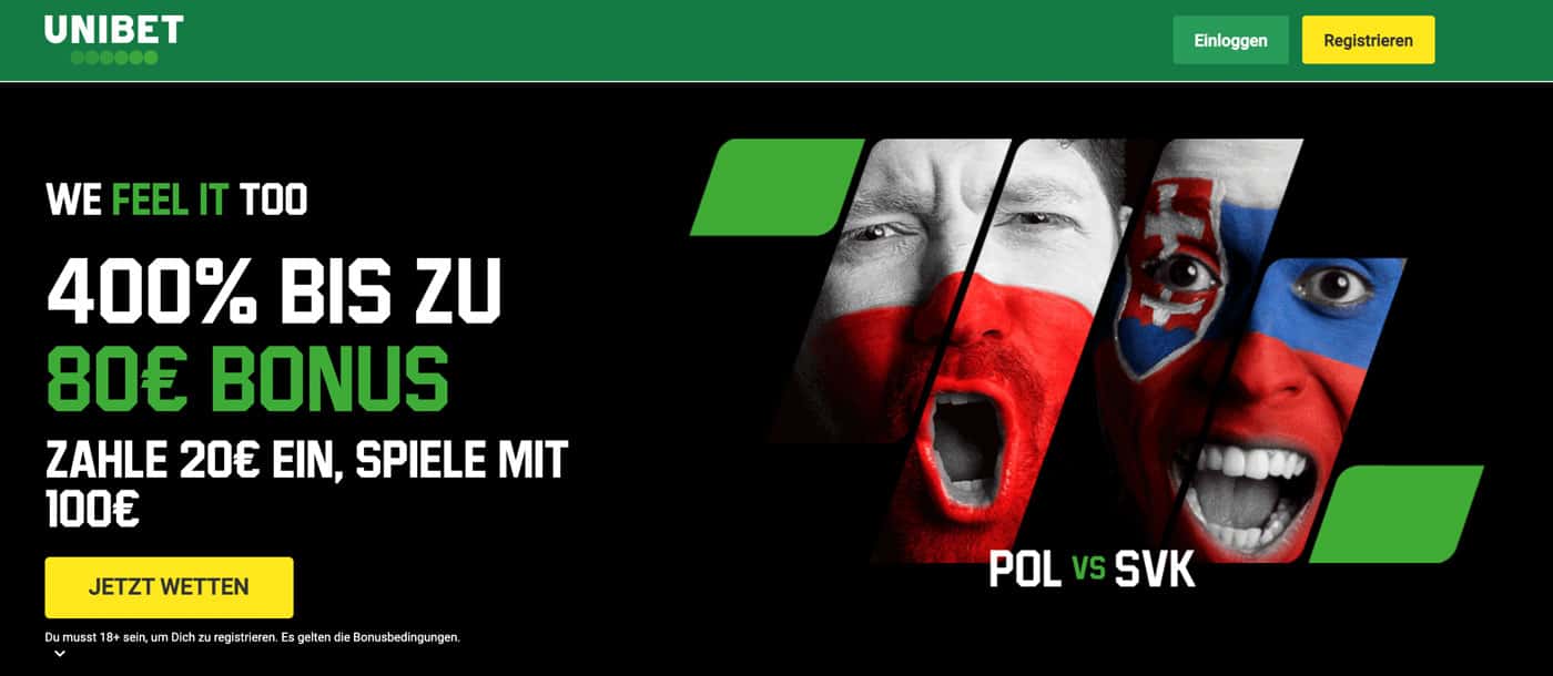 Schottland - Tschechien Wetten und Bonus