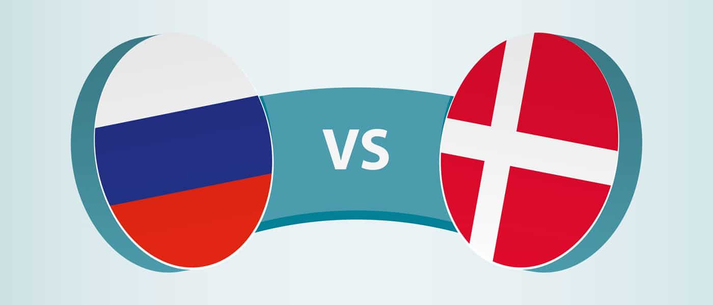 Russland - Dänemark EM 2021
