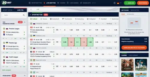 20Bet Gallerie