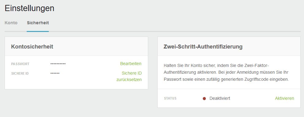 Neteller 2-Faktor-Authentifizierung