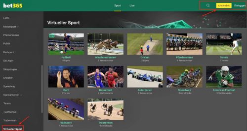 Bet365 Gallerie