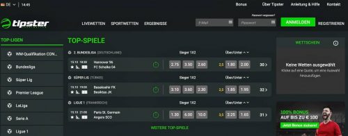 Tipster-Top-Spiele