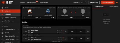 N1Bet Gallerie